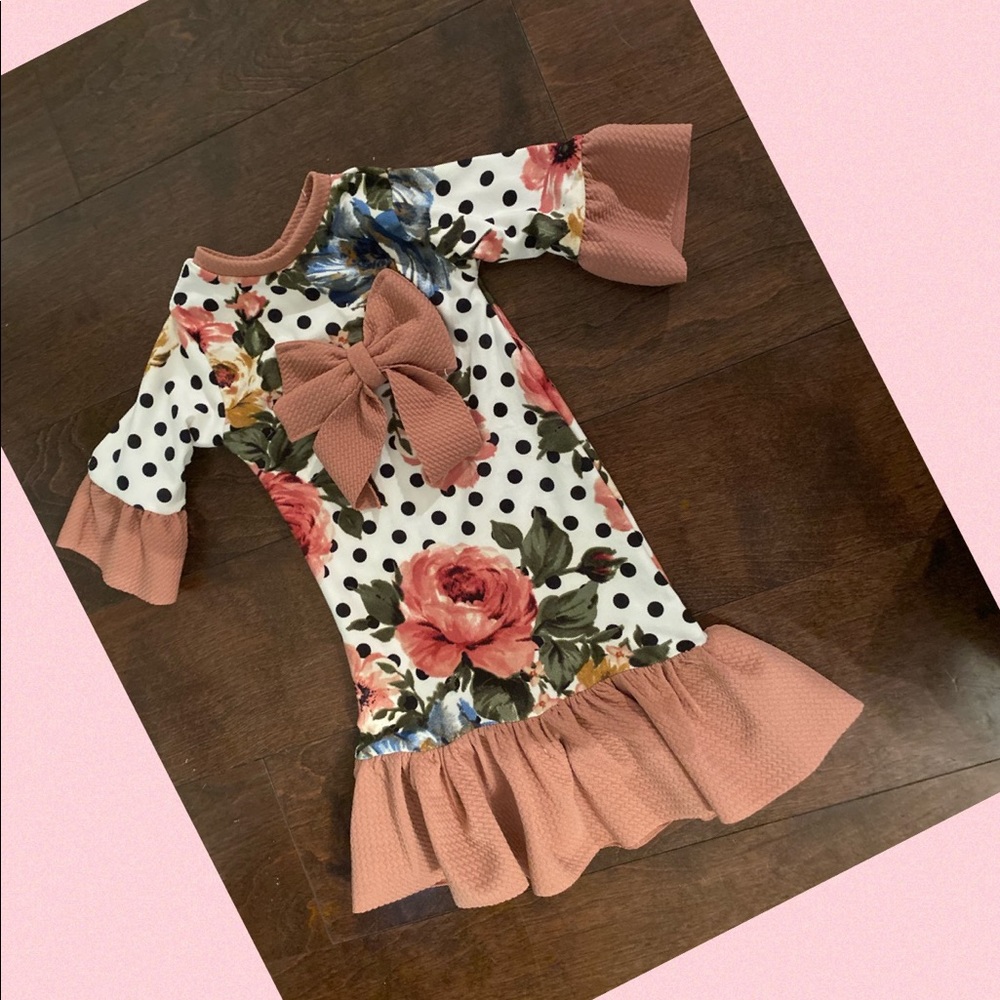 Reserved baby gown